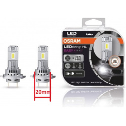 OSRAM lemputės H7/H18-LEDrivig HL EASY 2vnt
OSRAM 64210DWESY-