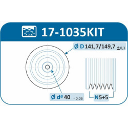 alkūninio veleno skriemulių rinkinys Technology &amp; Quality, Made in Spain
                                IJS GROUP     