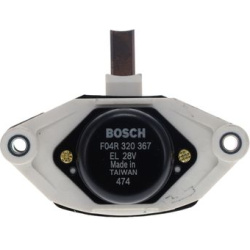 reguliatorius, kintamosios srovės generatorius
                                BOSCH                                        