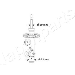 Amortizatorius
                                JAPANPARTS                                                MM-00974, JAPANPARTS
