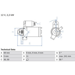 įpurškimo antgalis
                                BOSCH                                                0986435061, BOSCH, 