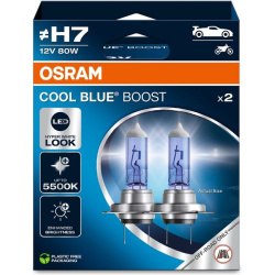 Osram lemputės H7 COOL BLUE BOOST Next Gen, 2vnt
OSRAM