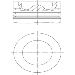 stūmoklis
                                MAHLE                                                005 26 10, MAHLE, 0052610, au