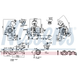kompresorius, įkrovimo sistema ** FACTORY NEW **
                                NISSENS                                    