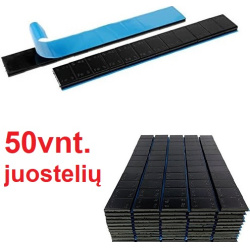 Svareliai klijuojami JUODI 50vnt. 12x5g TIPTOPOL
TIPTOPOL