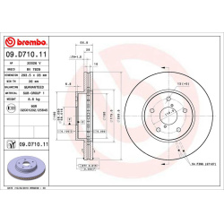 stabdžių diskas (1vnt) PRIME LINE - UV Coated
BREMBO