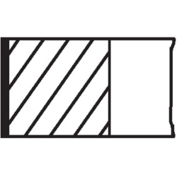 stūmoklio žiedų komplektas
MAHLE 037 31 N0,