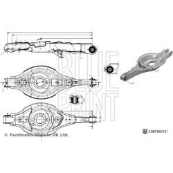 pakabos svirtis
                                BLUE PRINT                                                ADBP860191, BLUE PR