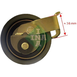 įtempiklio skriemulys, paskirstymo diržas
                                Schaeffler INA                                   