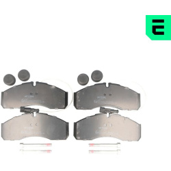 stabdžių trinkelių rinkinys, diskinis stabdys
                                OPTIMAL                                     