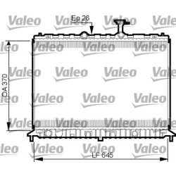 radiatorius, variklio aušinimas
                                VALEO                                                735501,