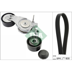 V formos rumbuotas diržas, komplektas
                                Schaeffler INA                                529 0213