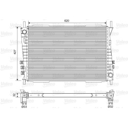 Radiatorius, variklio aušinimas
                                VALEO                                                701559,