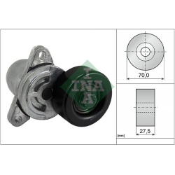 diržo įtempiklis, V formos rumbuotas diržas
                                Schaeffler INA                                