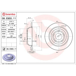 Stabdžių diskas PRIME LINE - UV Coated
                                BREMBO                                              