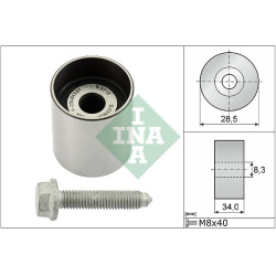 kreipiantysis skriemulys, paskirstymo diržas
                                Schaeffler INA                                5