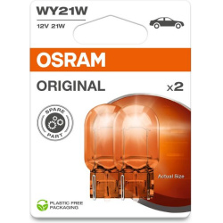 Osram lemputės WY21W 12V WX3X16D UNV1 2vnt
                                OSRAM                                            