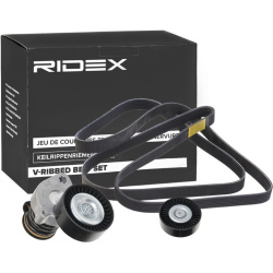 V formos rumbuotas diržas, komplektas
                                RIDEX                                542R0143, Nenurod