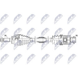 NTY PÓŁOŚ NAPĘDOWA
                                NTY-SPEC                                                NPW-MZ-098, NT