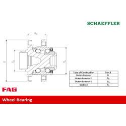 rato guolis
                                Schaeffler FAG                                713 6610 10, Nenurodytas gamintojas