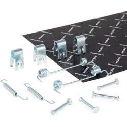 priedų komplektas, stabdžių trinkelės
                                RIDEX                                              