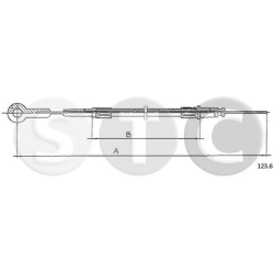 akceleratoriaus trosas
                                STC                                T481413, STC, T481413, auto detalė