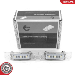 Valstybinio numerio apšvietimas
                                ESEN SKV                                                72SK