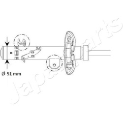 amortizatorius
                                JAPANPARTS                                                MM-01130, JAPANPARTS