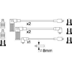 uždegimo laido komplektas
                                BOSCH                                0986356846, BOSCH, 0986356846