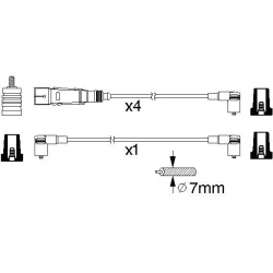 uždegimo laido komplektas
                                BOSCH                                0986356360, BOSCH, 0986356360