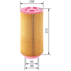 oro filtras
                                BOSCH                                F026400252, BOSCH, F026400252, auto detalė