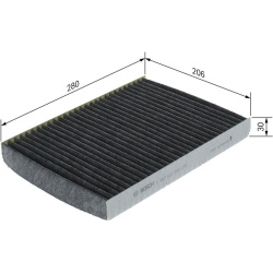 filtras, salono oras
                                BOSCH                                1987432300, BOSCH, 1987432300, auto
