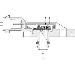 jutiklis, išmetimo slėgis
                                BOSCH                                0281002772, BOSCH, 028100277