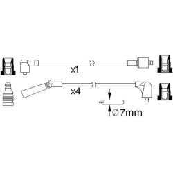uždegimo laido komplektas
                                BOSCH                                0986357185, BOSCH, 0986357185