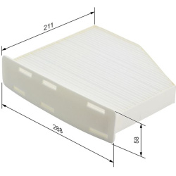 filtras, salono oras
                                BOSCH                                1987432097, BOSCH, 1987432097, auto