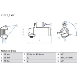 Starteris
                                BOSCH                                0986027010, BOSCH, 0986027010, auto detalė