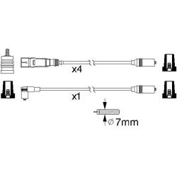 uždegimo laido komplektas
                                BOSCH                                0986356317, BOSCH, 0986356317
