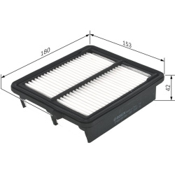 oro filtras
                                BOSCH                                F026400224, BOSCH, F026400224, auto detalė