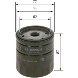 alyvos filtras
                                BOSCH                                0451103349, BOSCH, 0451103349, auto detal