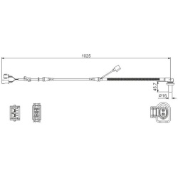 Daviklis ABS
                                BOSCH                                0986594002, BOSCH, 0986594002, auto detalė