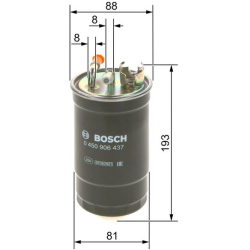 kuro filtras
                                BOSCH                                0450906437, BOSCH, 0450906437, auto detalė