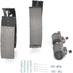 stabdžių trinkelių komplektas KIT SUPERPRO
                                BOSCH                                0204114502