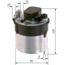 kuro filtras
                                BOSCH                                F 026 402 204, BOSCH, F 026 402 204, auto d