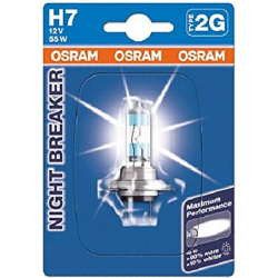 55W 12V H7 autolempučių komplektas
                                OSRAM                                L64210NBRDU H7-, OS