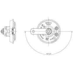 garsinis signalas
                                BOSCH                                0320043017, BOSCH, 0320043017, auto de