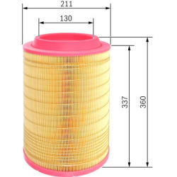 oro filtras
                                BOSCH                                F026400245, BOSCH, F026400245, auto detalė