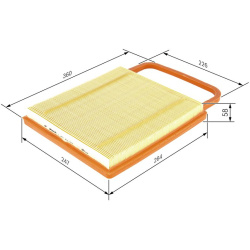 oro filtras
                                BOSCH                                1457433574, BOSCH, 1457433574, auto detalė