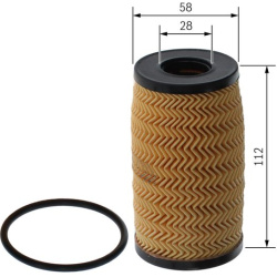 alyvos filtras
                                BOSCH                                F 026 407 317, BOSCH, F 026 407 317, auto