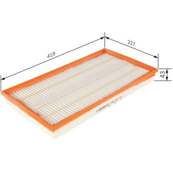 oro filtras
                                BOSCH                                F026400312, BOSCH, F026400312, auto detalė