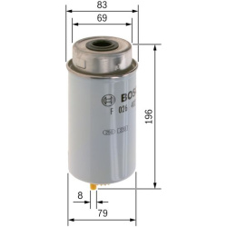 kuro filtras
                                BOSCH                                F026402040, BOSCH, F026402040, auto detalė